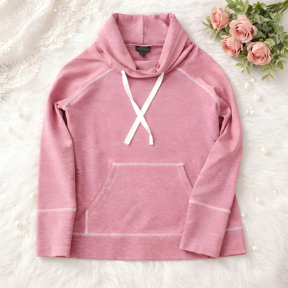 Nomadic Traders Nautical Red White Stripe Pullover Light Hoodie - Picture 10 of 16